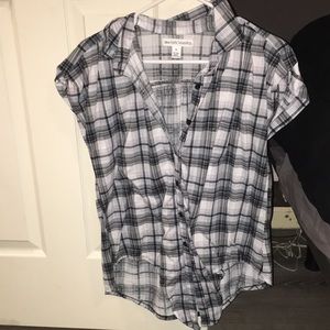 Flannel blouse